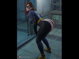 batgirl - thicc; big ass; big butt; 3d sex porno hentai; (by @aeondud) [dc comics | batman]
