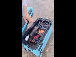 multifunctional box for a fishing trip