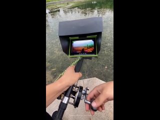 fishing rod with camera